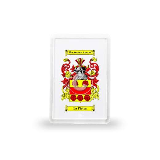 La Pietra Coat of Arms Magnet